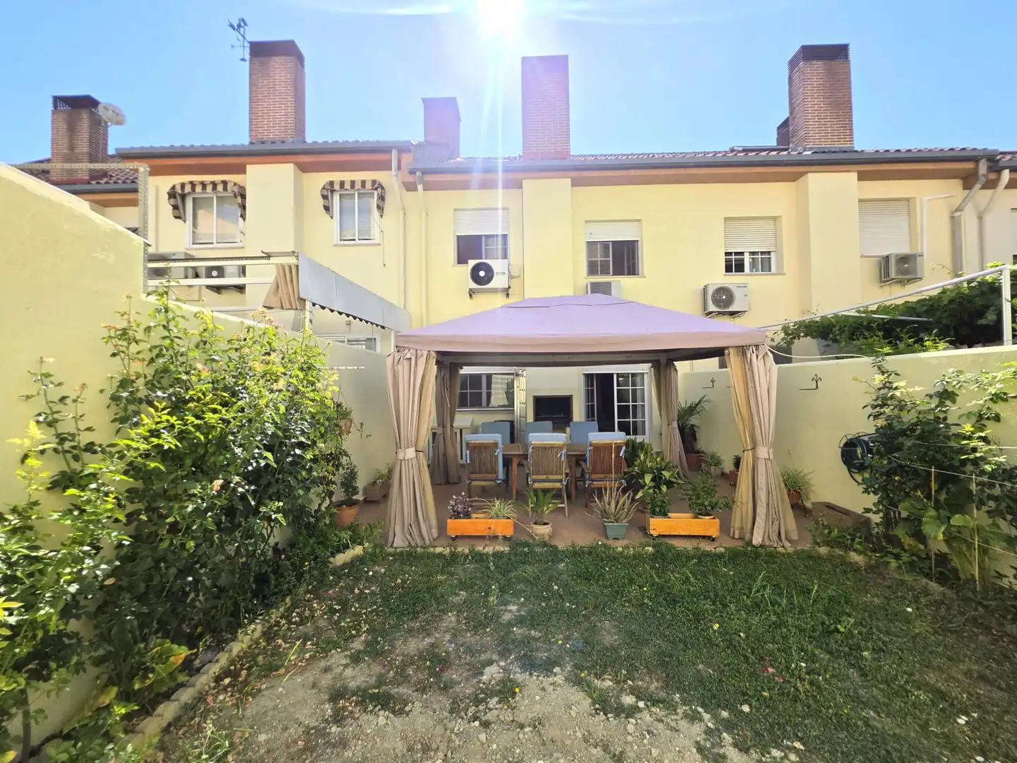Garden of Detached homes for sale in Valdemoro  with Air Conditioner, Heating and Terrace