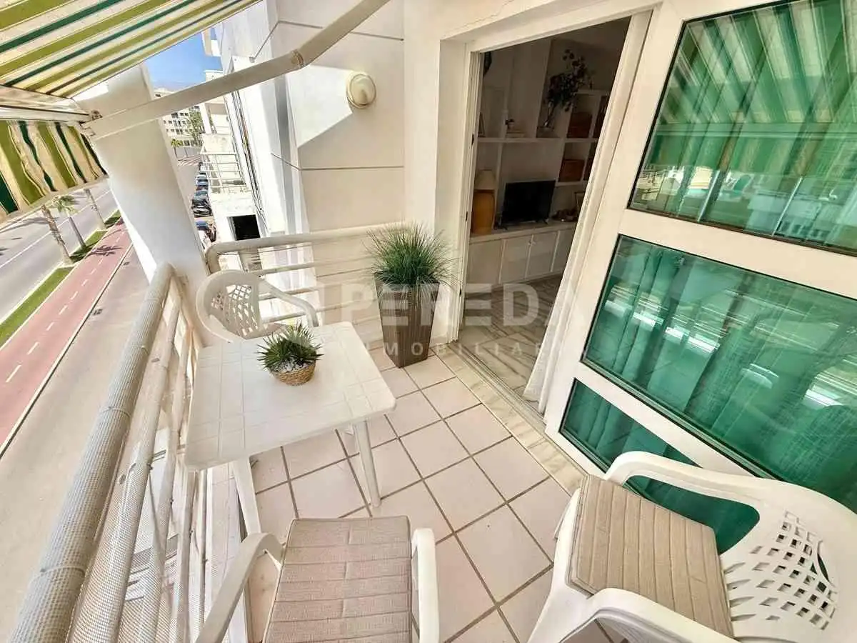 Terraza de Apartamento en venta en Roquetas de Mar con Aire acondicionado, Terraza y Amueblado
