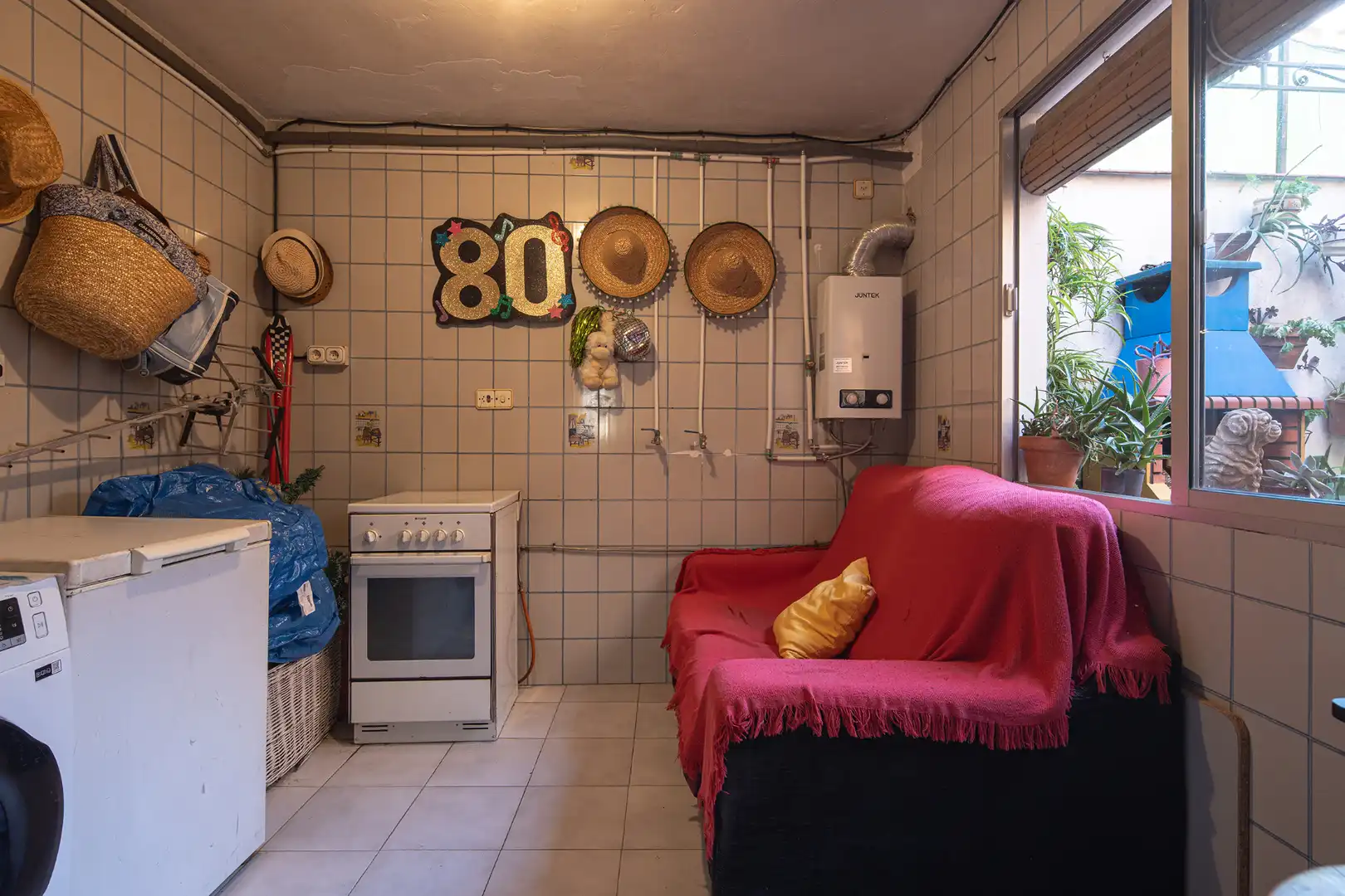 Cocina de Casa adosada en venta en Huétor Vega con Aire acondicionado, Terraza y Amueblado