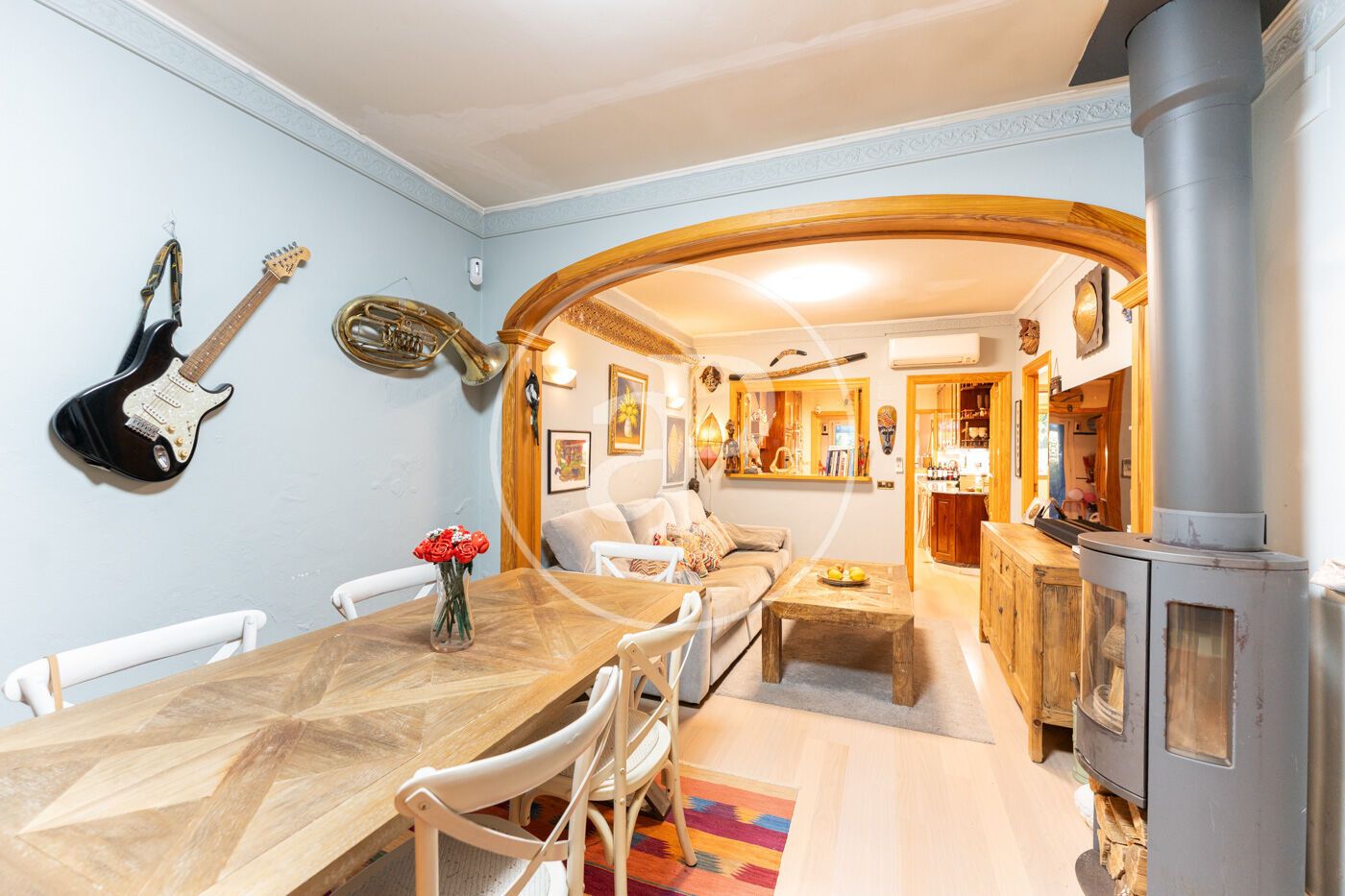 Dining room of Single-family semi-detached for sale in  Palma de Mallorca  with Furnished