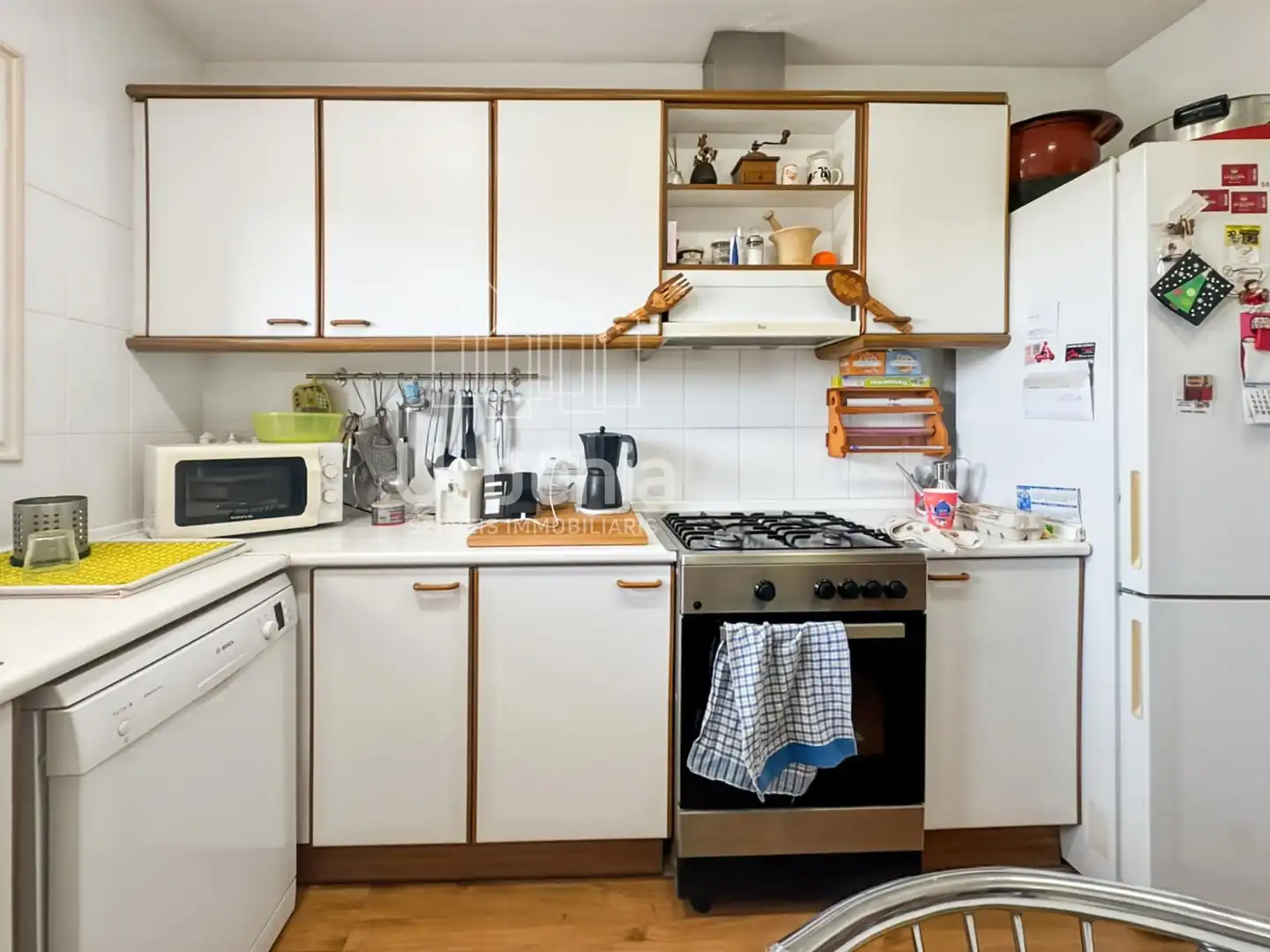 Cuina de Casa o xalet en venda en Sant Iscle de Vallalta amb Aire condicionat, Calefacció i Terrassa