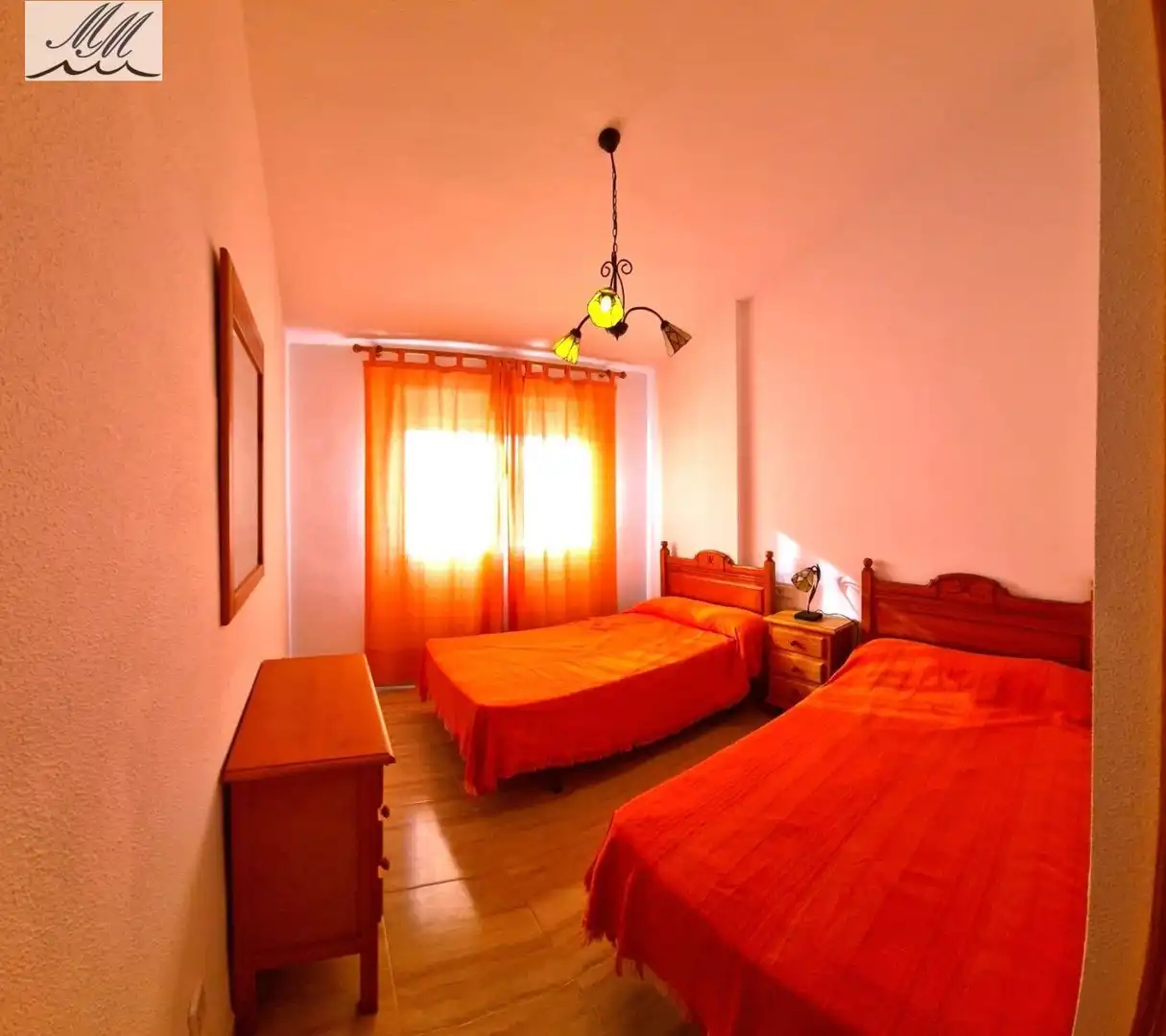 Bedroom of Attic for sale in Cartagena  with Air Conditioner, Terrace and Furnished