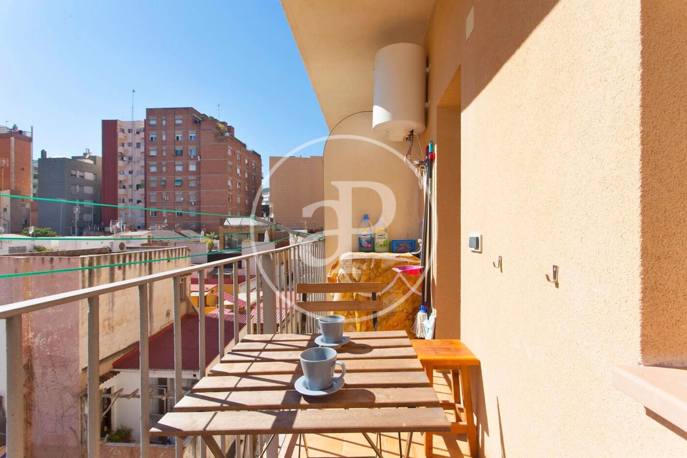 Balcony of Flat for sale in  Barcelona Capital  with Air Conditioner, Heating and Furnished