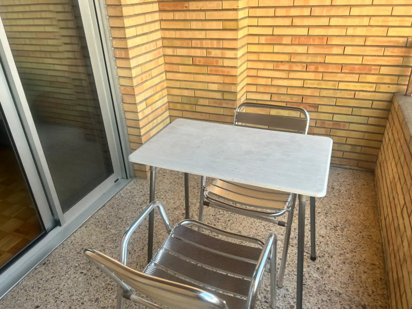 Terrasse von Wohnung zur Miete in Huesca mit Heizung, Parkett und Terrasse
