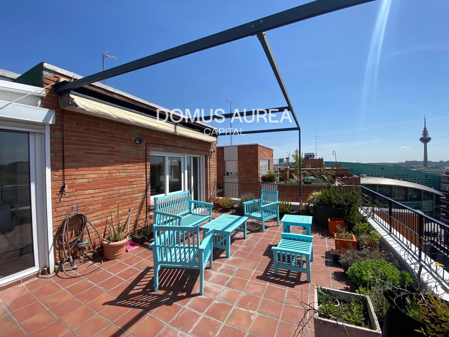 Terrace of Attic to rent in  Madrid Capital  with Air Conditioner, Heating and Terrace