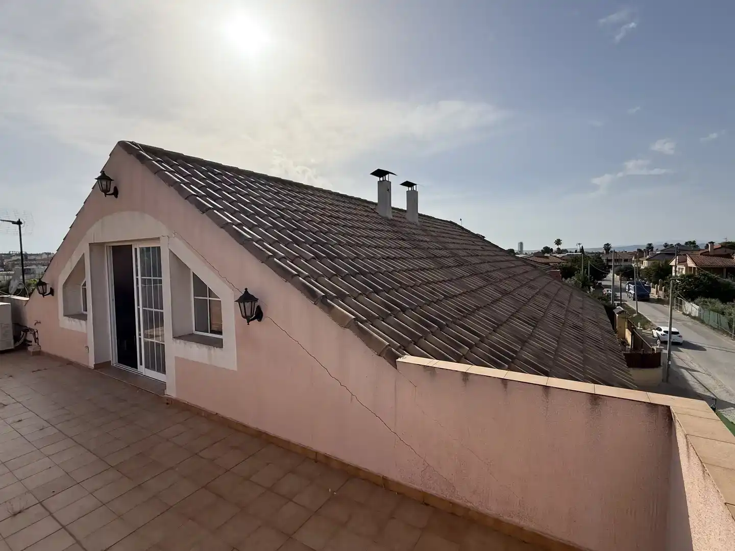 Vista exterior de Casa o xalet en venda en Murcia amb Aire condicionat, Jardí privat i Traster