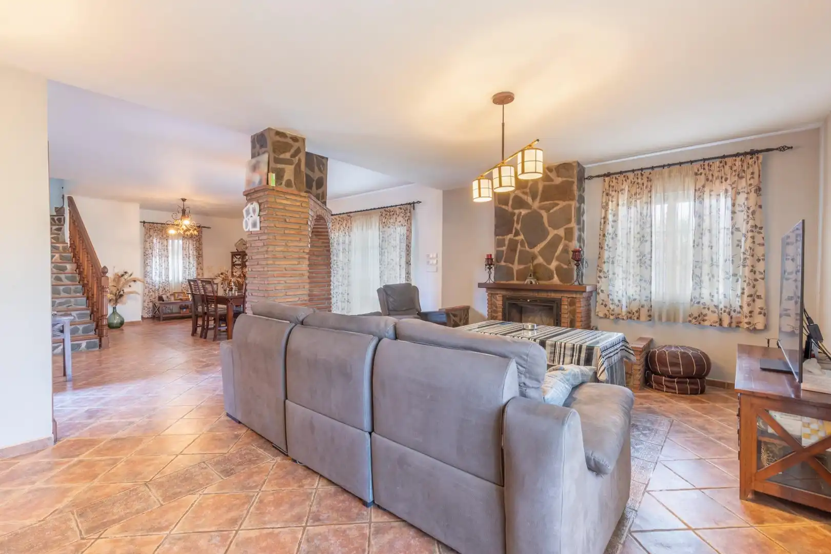 Sala de estar de Casa o chalet en venta en Madrid con Aire acondicionado, Calefacción y Jardín privado