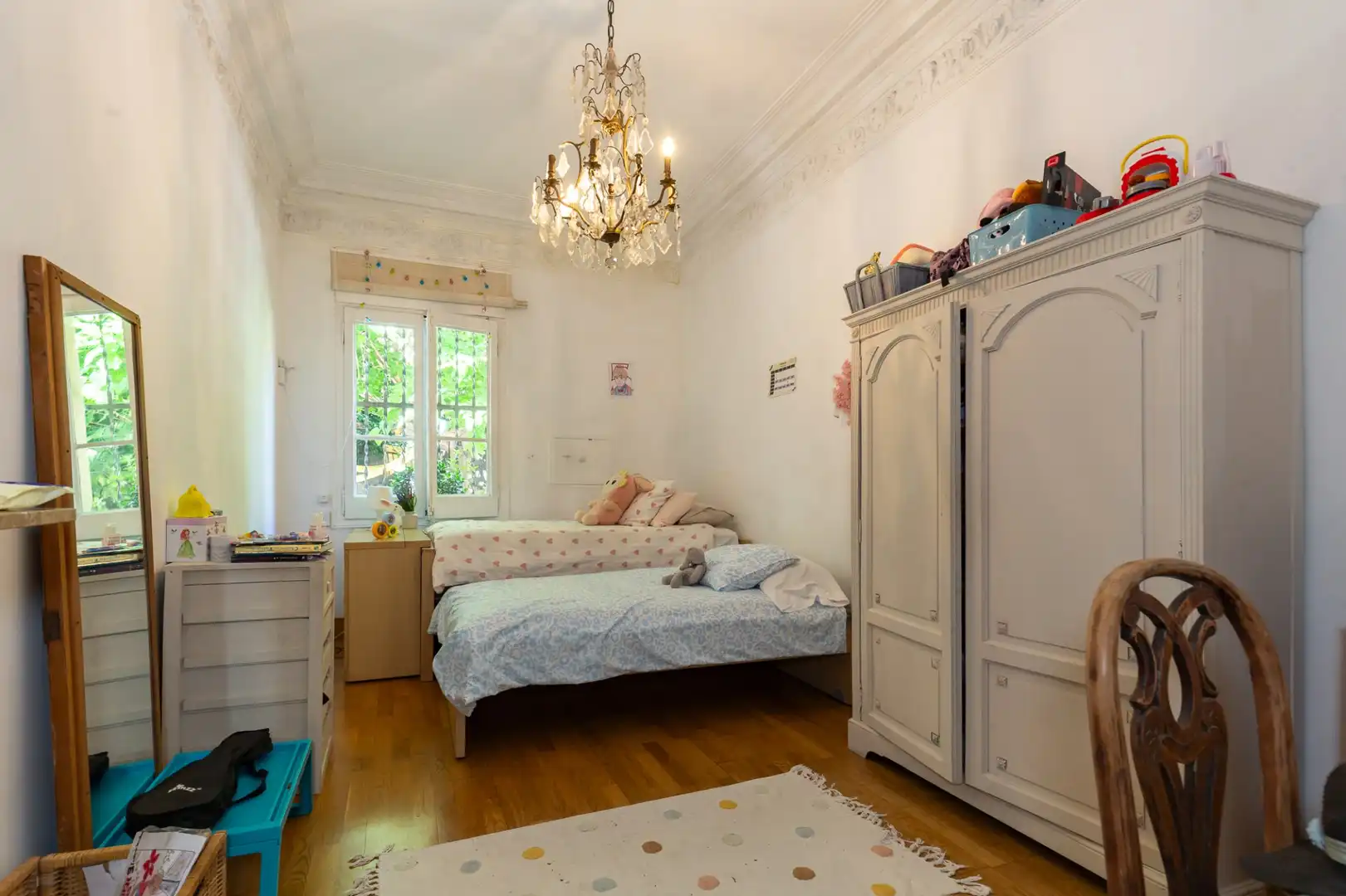 Schlafzimmer von Einfamilien-Reihenhaus zum Verkauf in Barcelona mit Terrasse und Abstellraum