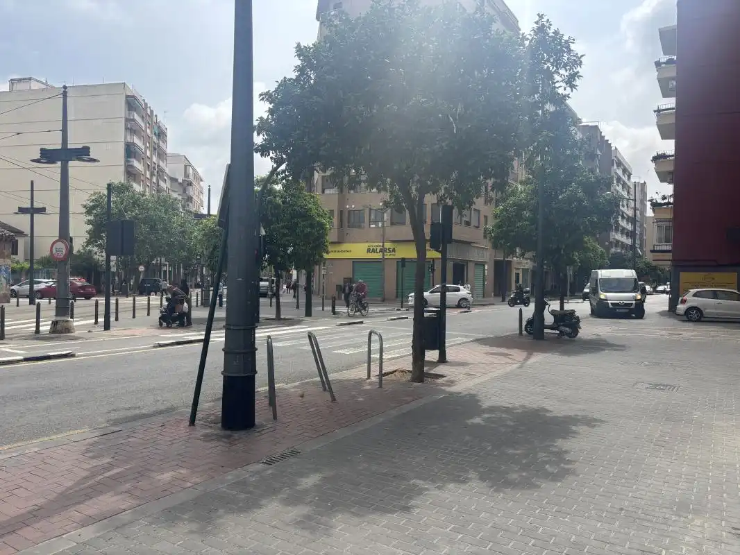 Außenansicht von Loft zum Verkauf in Valencia mit Klimaanlage, Heizung und Privatgarten