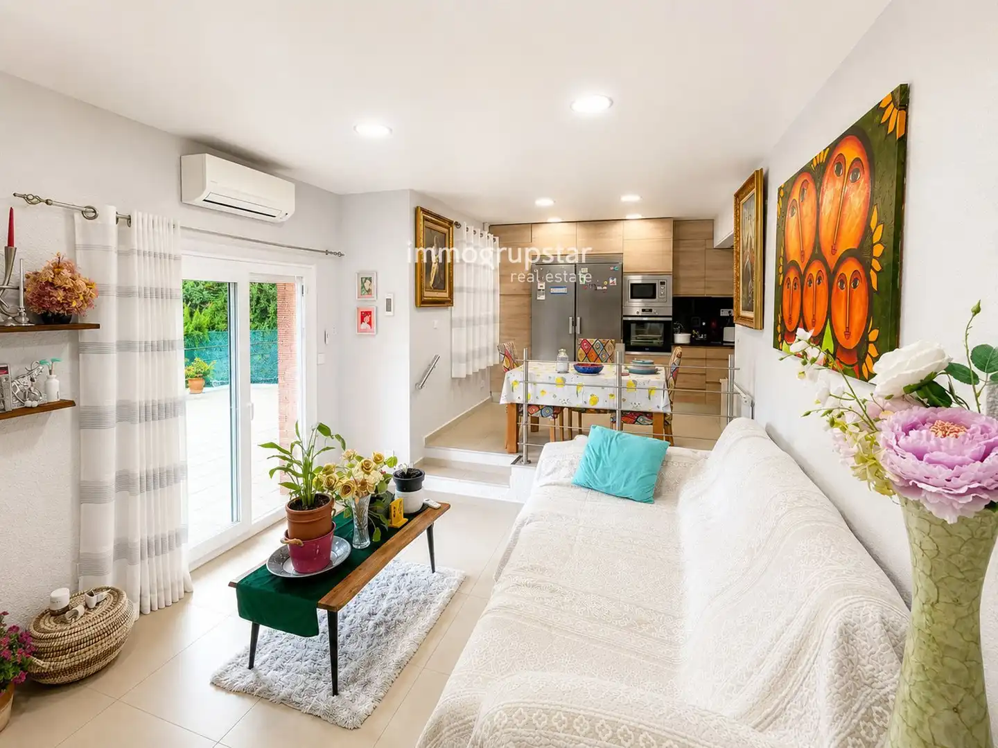 Sala de estar de Casa o chalet en venta en Calonge i Sant Antoni con Aire acondicionado, Calefacción y Terraza