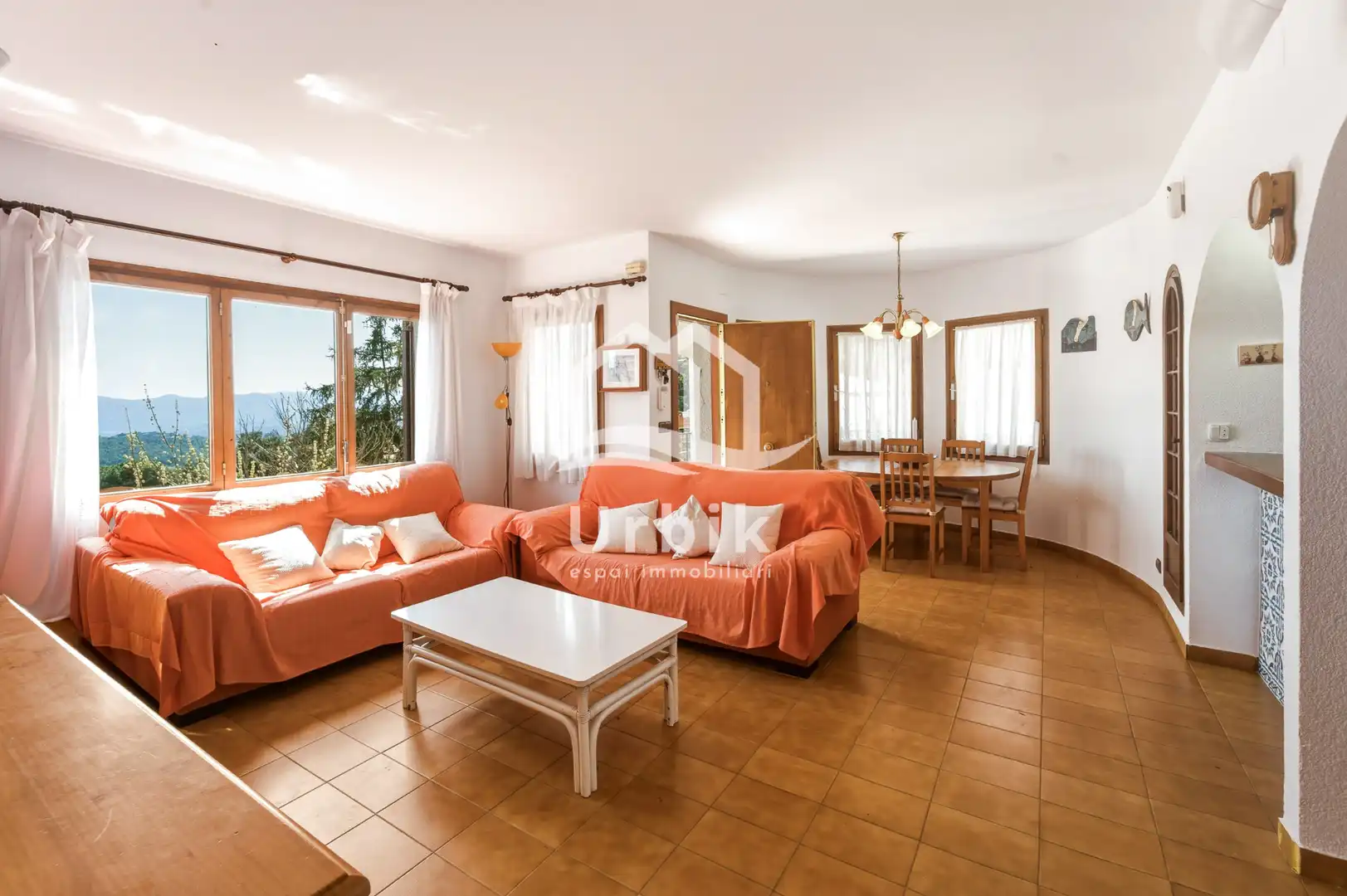 Living room of Houses for sale in Santa Cristina d'Aro  with Private garden, Terrace and Furnished