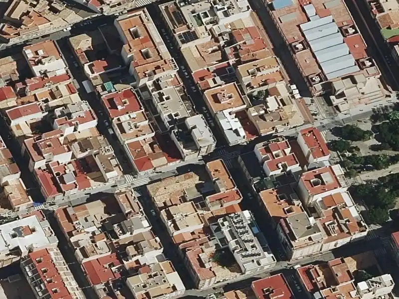 Vista exterior de Piso en venta en Elda