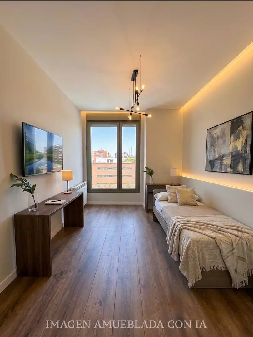 Schlafzimmer von Wohnung zum Verkauf in Valencia mit Klimaanlage, Abstellraum und Schwimmbad