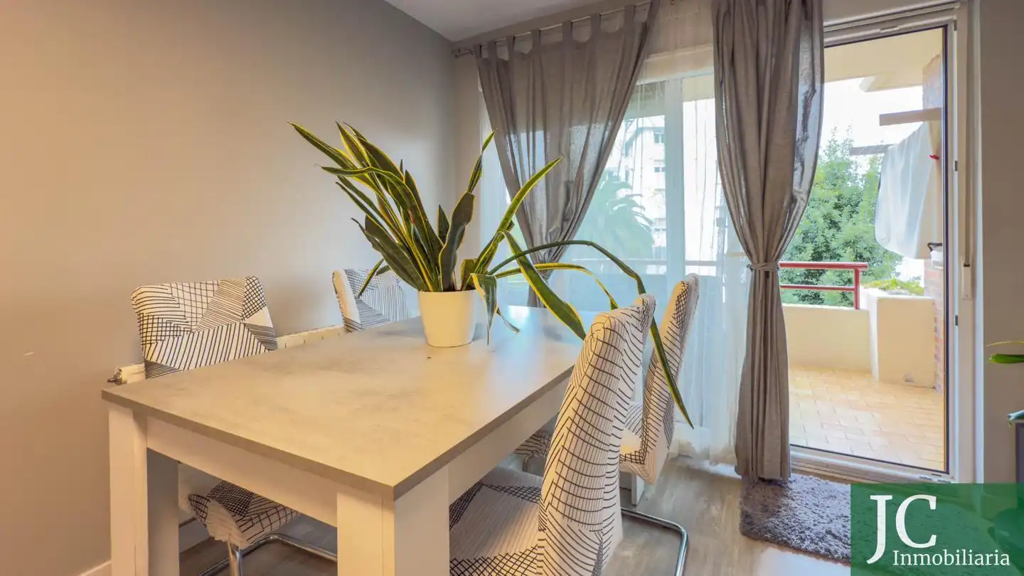 Esszimmer von Wohnung zur Miete in Santander mit Heizung, Terrasse und Möbliert