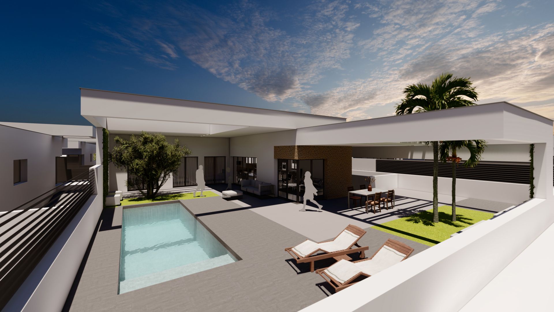 Terrace of House or chalet for sale in  Almería Capital  with Swimming Pool