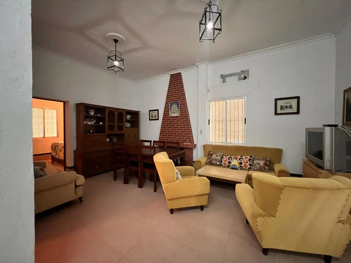 Sala de estar de Casa o chalet en venta en Los Palacios y Villafranca con Piscina