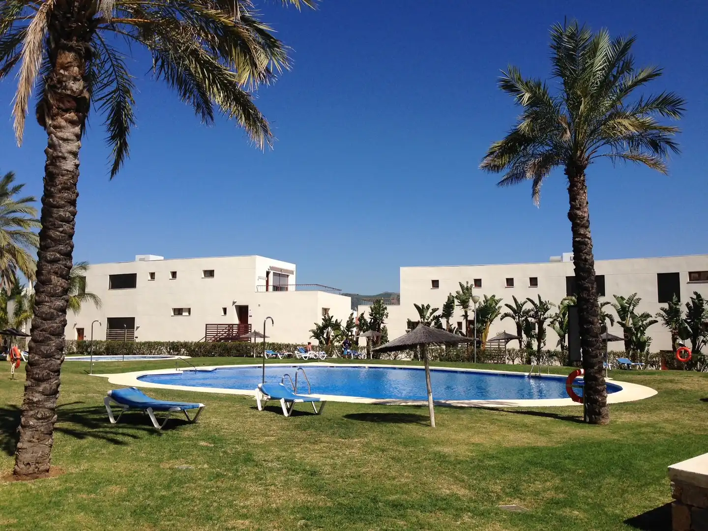 Swimming pool of Apartments for sale in Marbella  with Air Conditioner, Terrace and Storage room