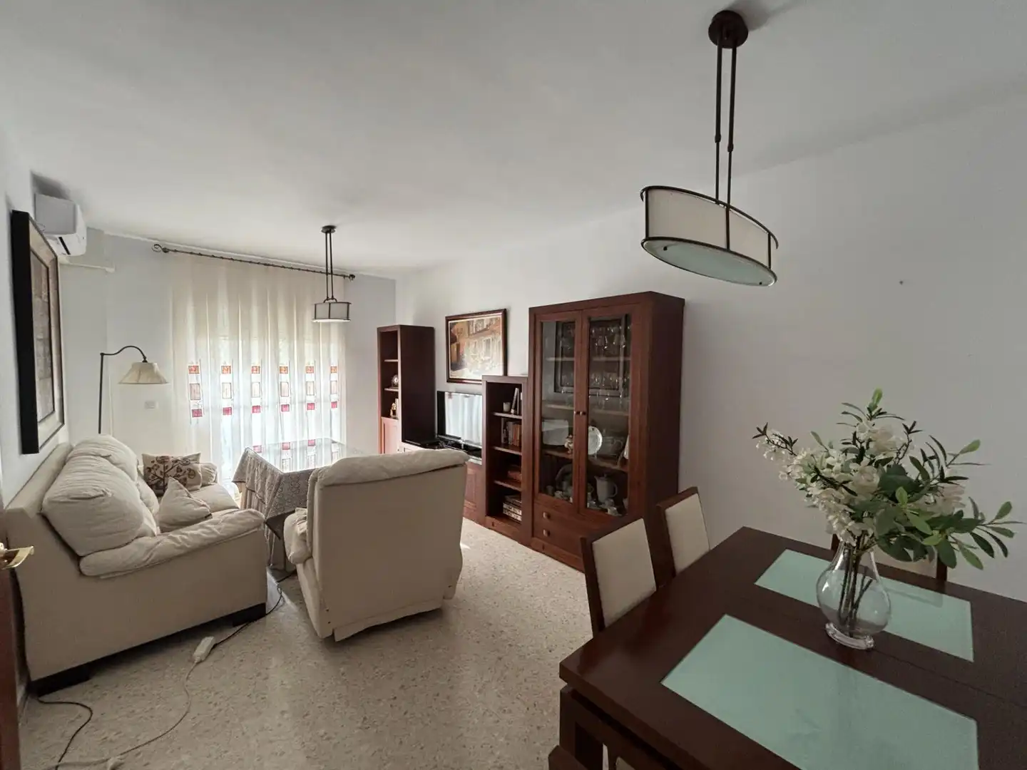 Wohnzimmer von Wohnung zum Verkauf in Antequera mit Klimaanlage, Terrasse und Balkon