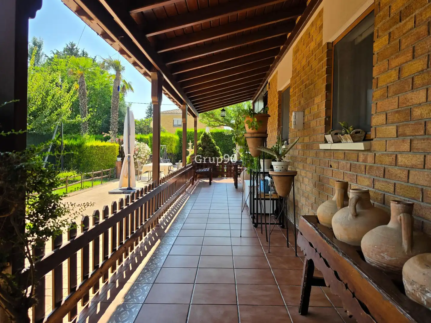 Vista exterior de Casa o chalet en venta en Lleida con Aire acondicionado, Calefacción y Jardín privado