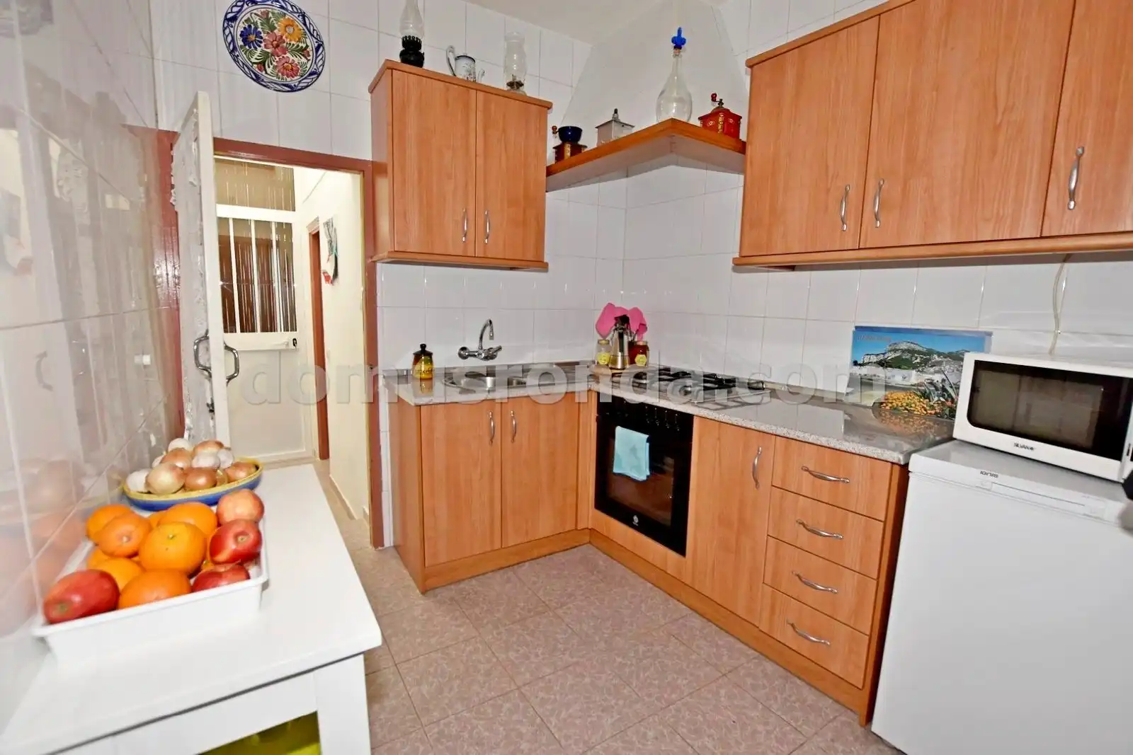 Kitchen of Houses for sale in Cuevas del Becerro  with Terrace, Storage room and Furnished