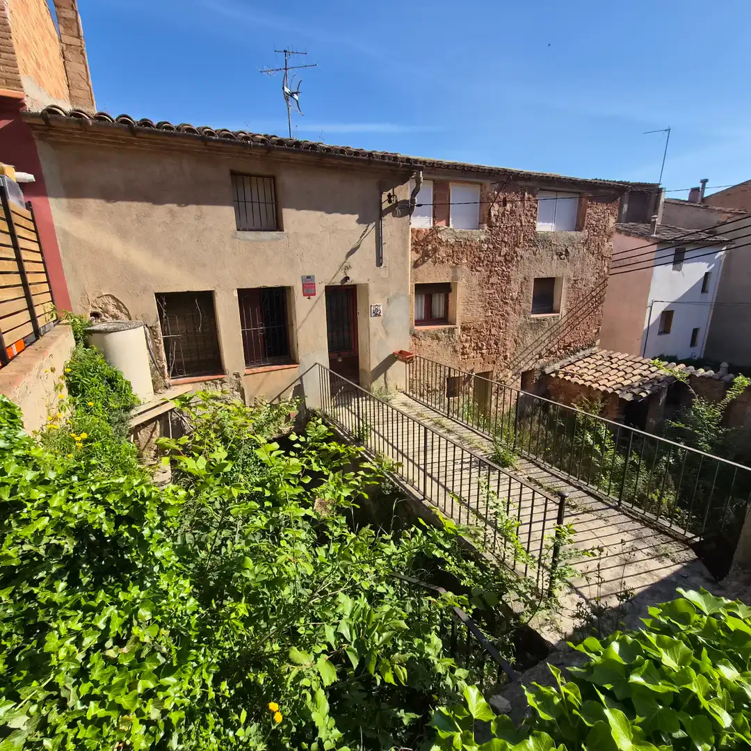 Vista exterior de Casa o xalet en venda en Carme amb Jardí privat, Parquet i Terrassa