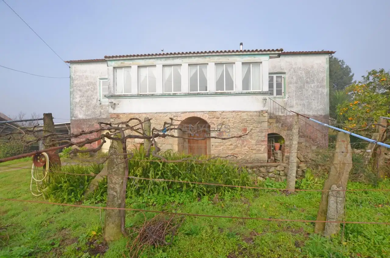 Vista exterior de Casa o chalet en venta en O Rosal   con Calefacción, Jardín privado y Trastero