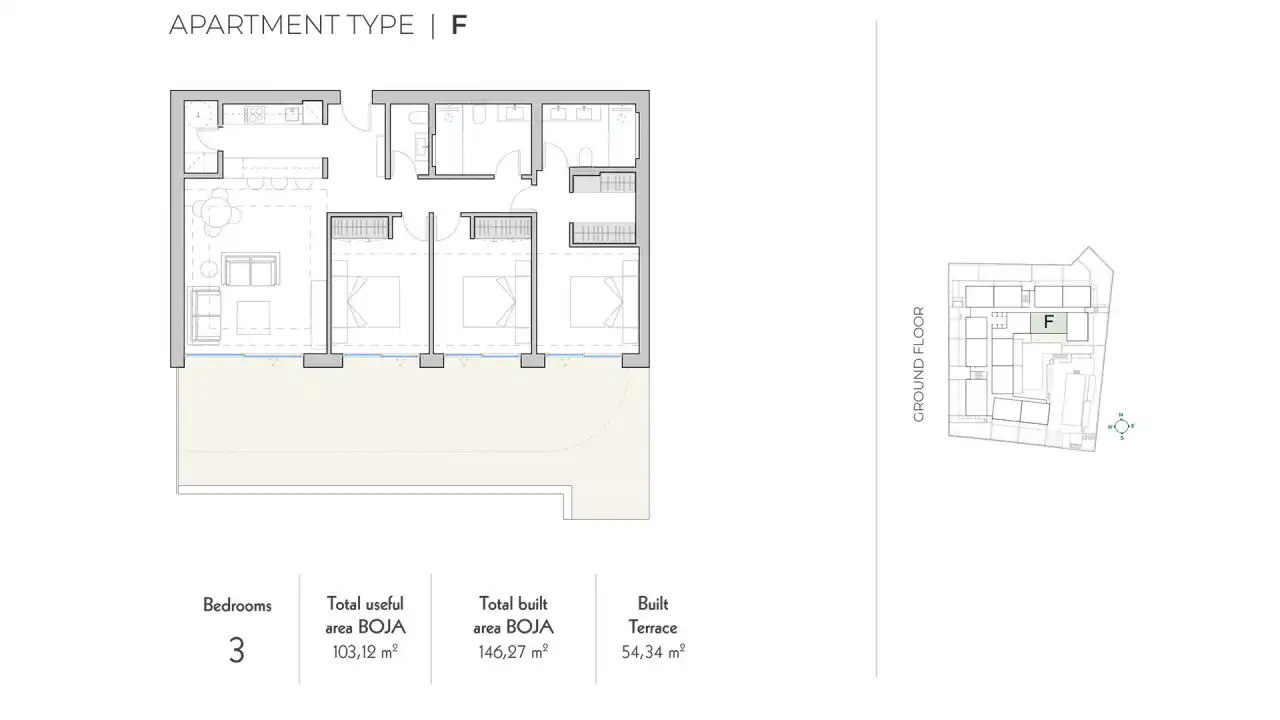 Apartamento con jardín en venta en Castillo Sohail - Myramar, imagen 39