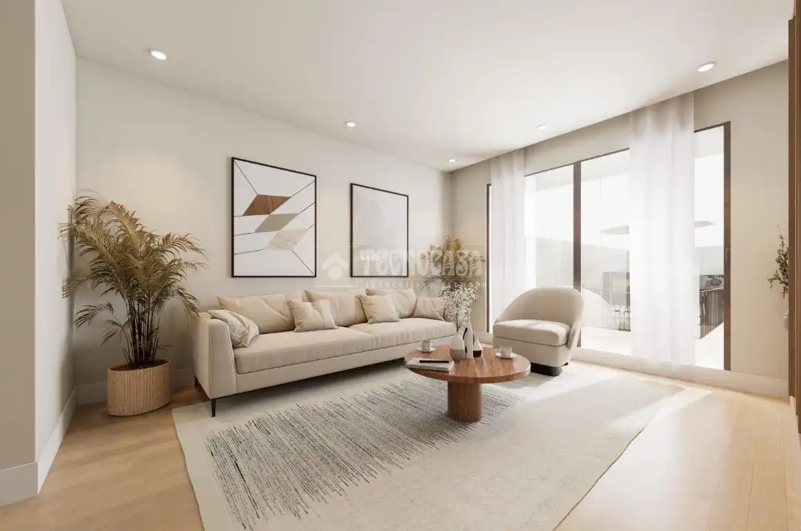 Sala de estar de Piso en venta en Zaragoza con Aire acondicionado y Balcón