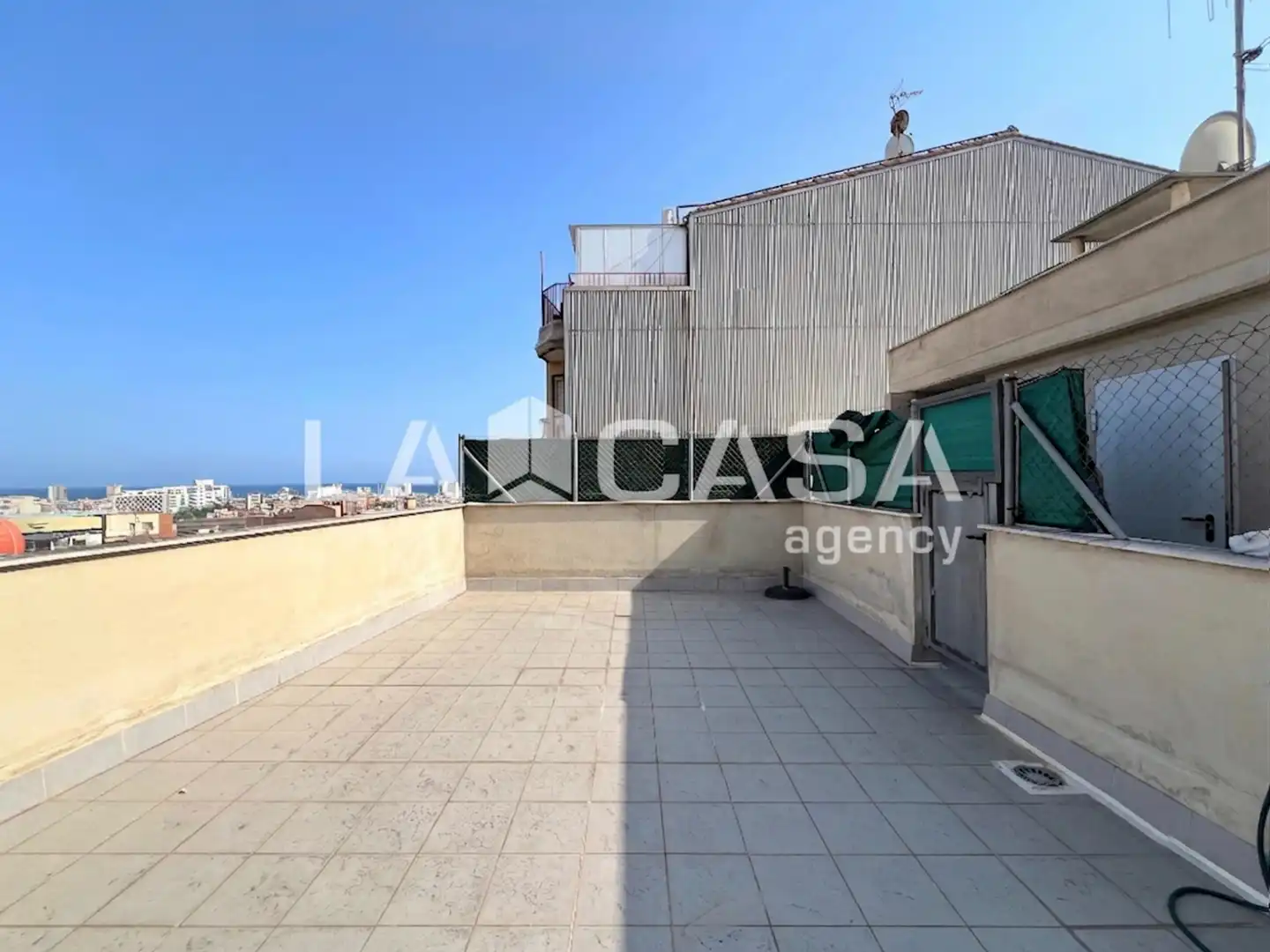 Terrace of Attic for sale in Badalona  with Terrace, Furnished and Balcony