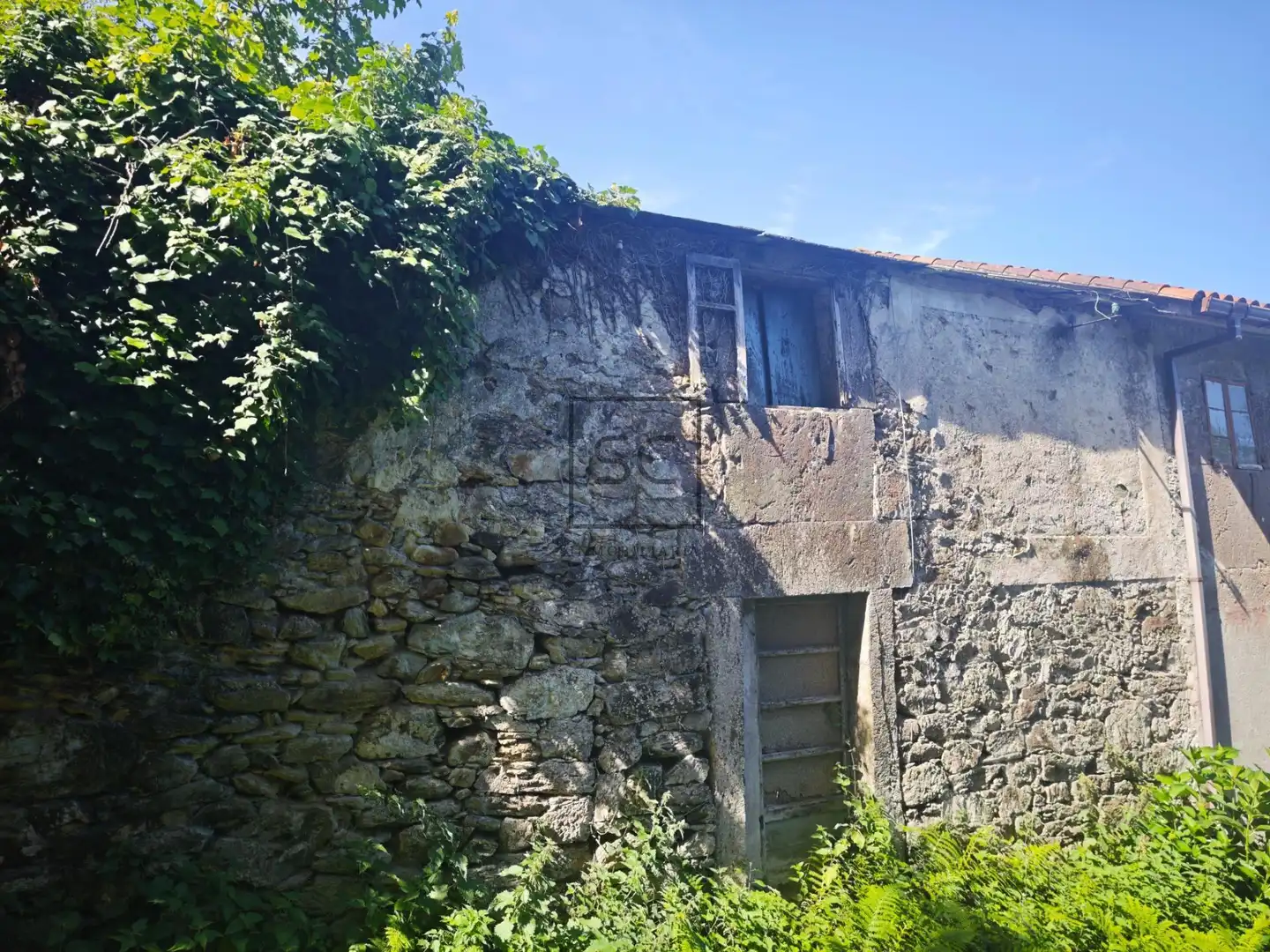 Vista exterior de Casa adosada en venta en San Sadurniño con Jardín privado