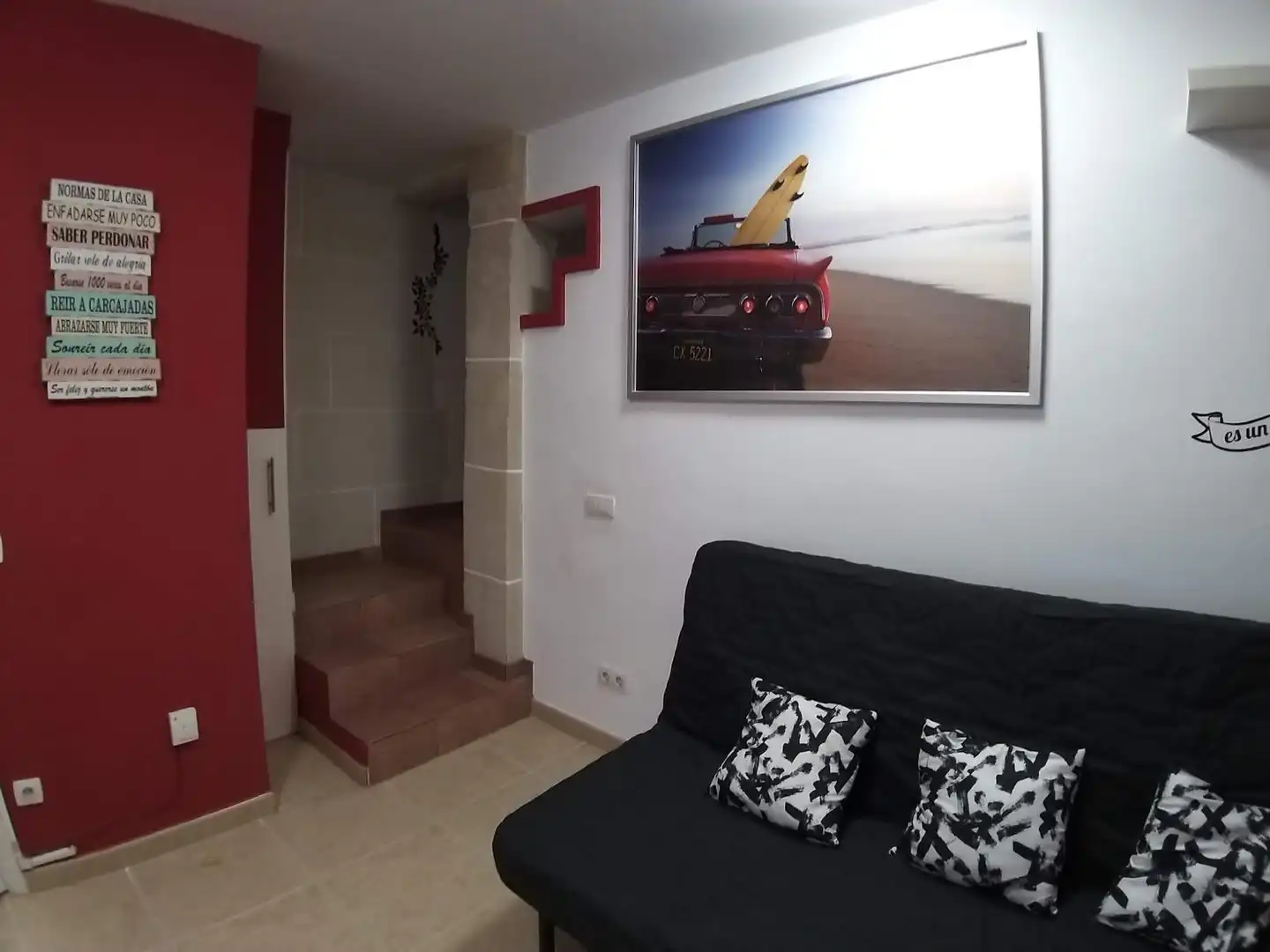 Wohnzimmer von Maisonette zum Verkauf in  Logroño mit Heizung und Möbliert