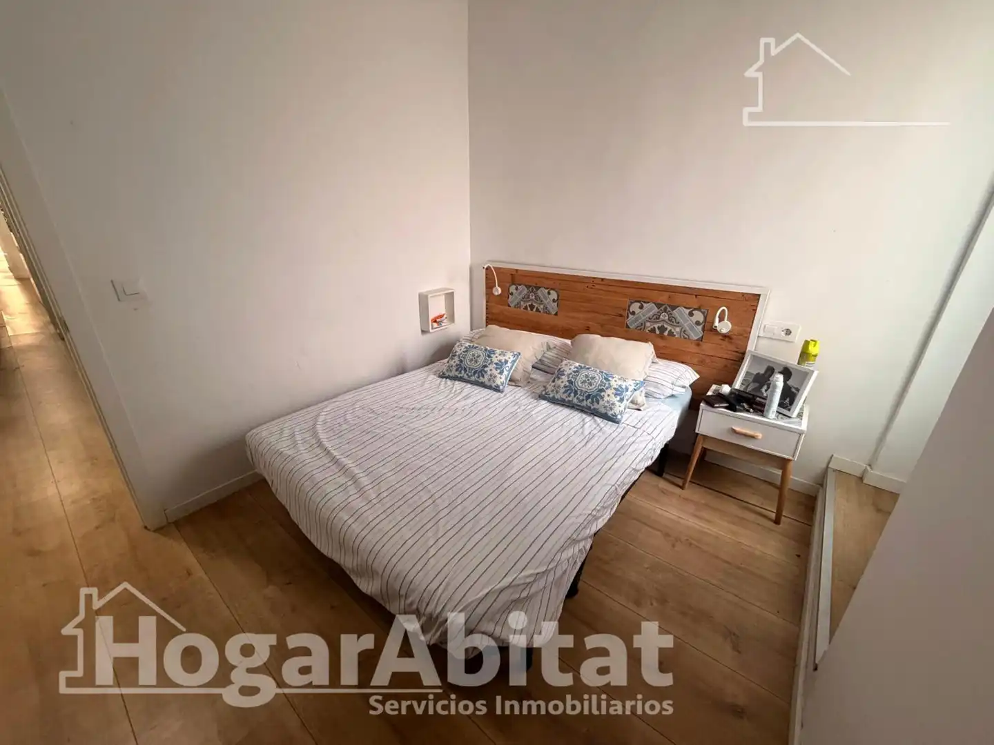 Bedroom of Flat for sale in Valencia  with Air Conditioner, Heating and Parquet flooring