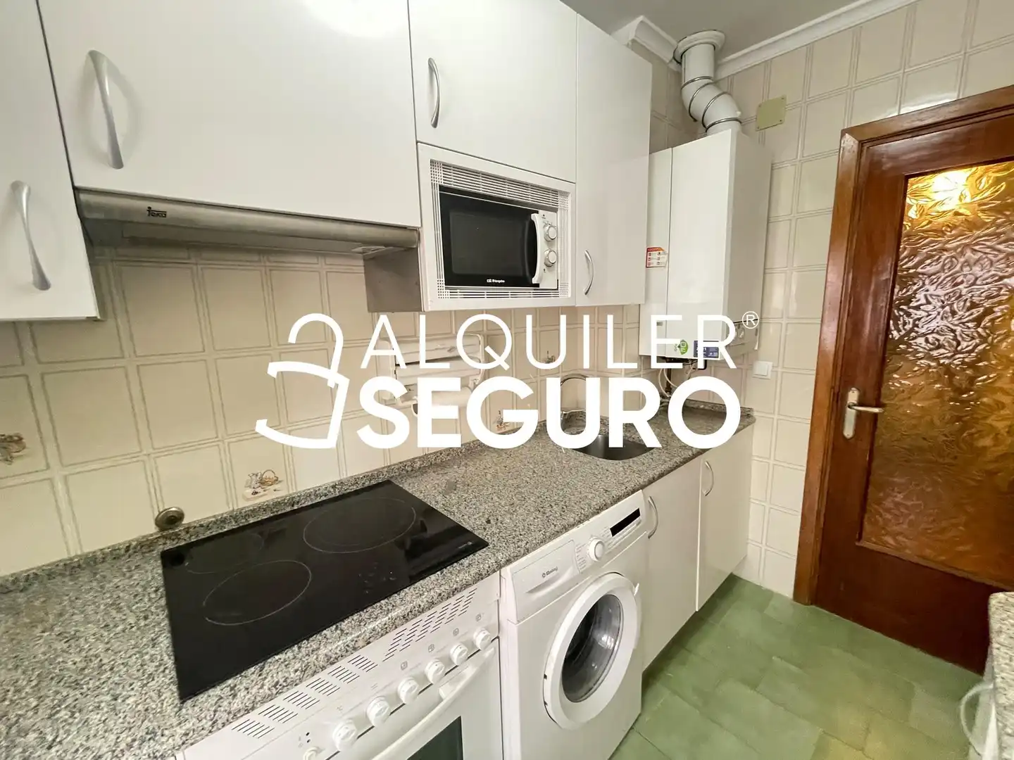Kitchen of Flat for rent in Madrid  with Heating and Terrace