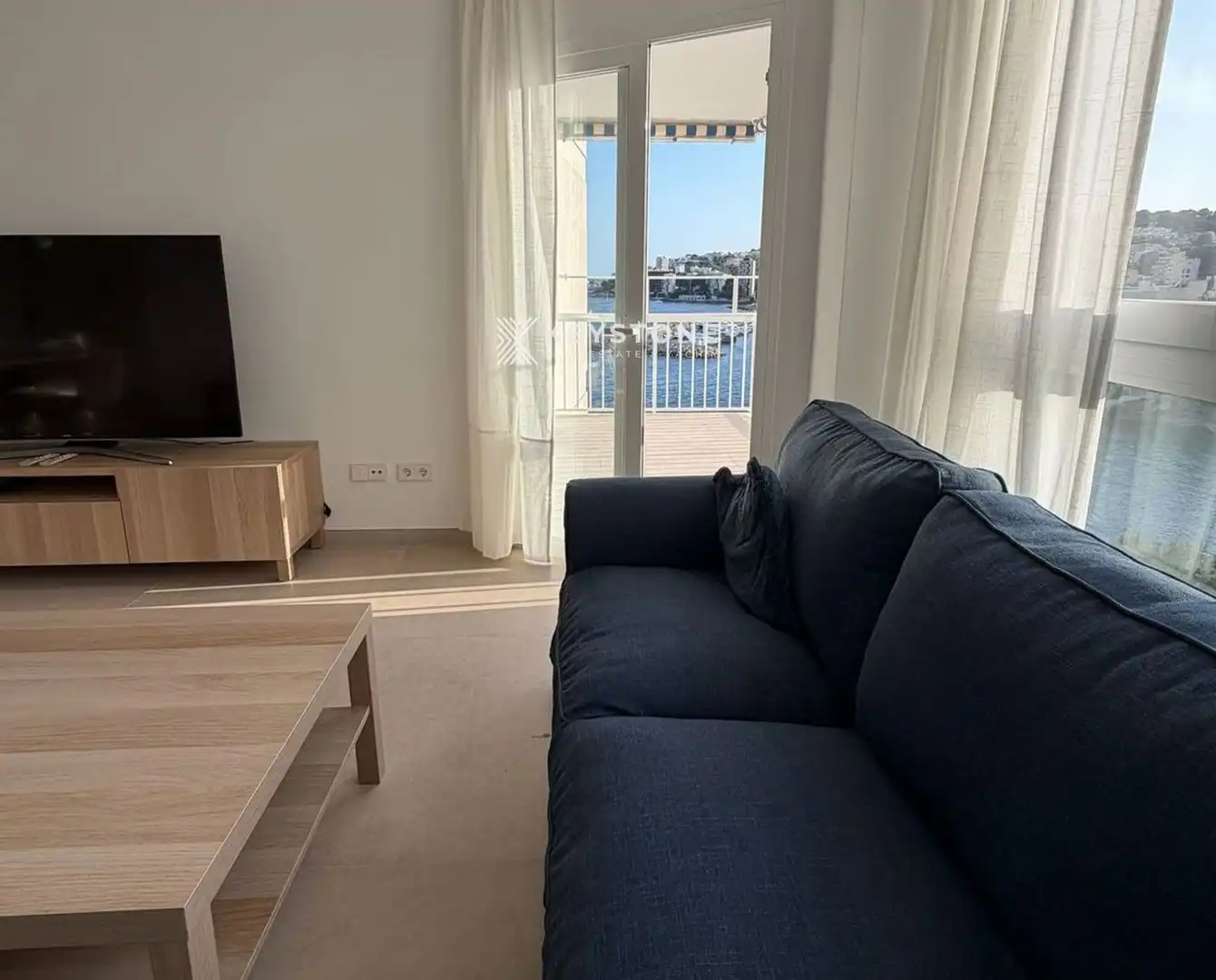 Living room of Flat for rent in  Palma de Mallorca  with Air Conditioner, Terrace and Swimming Pool