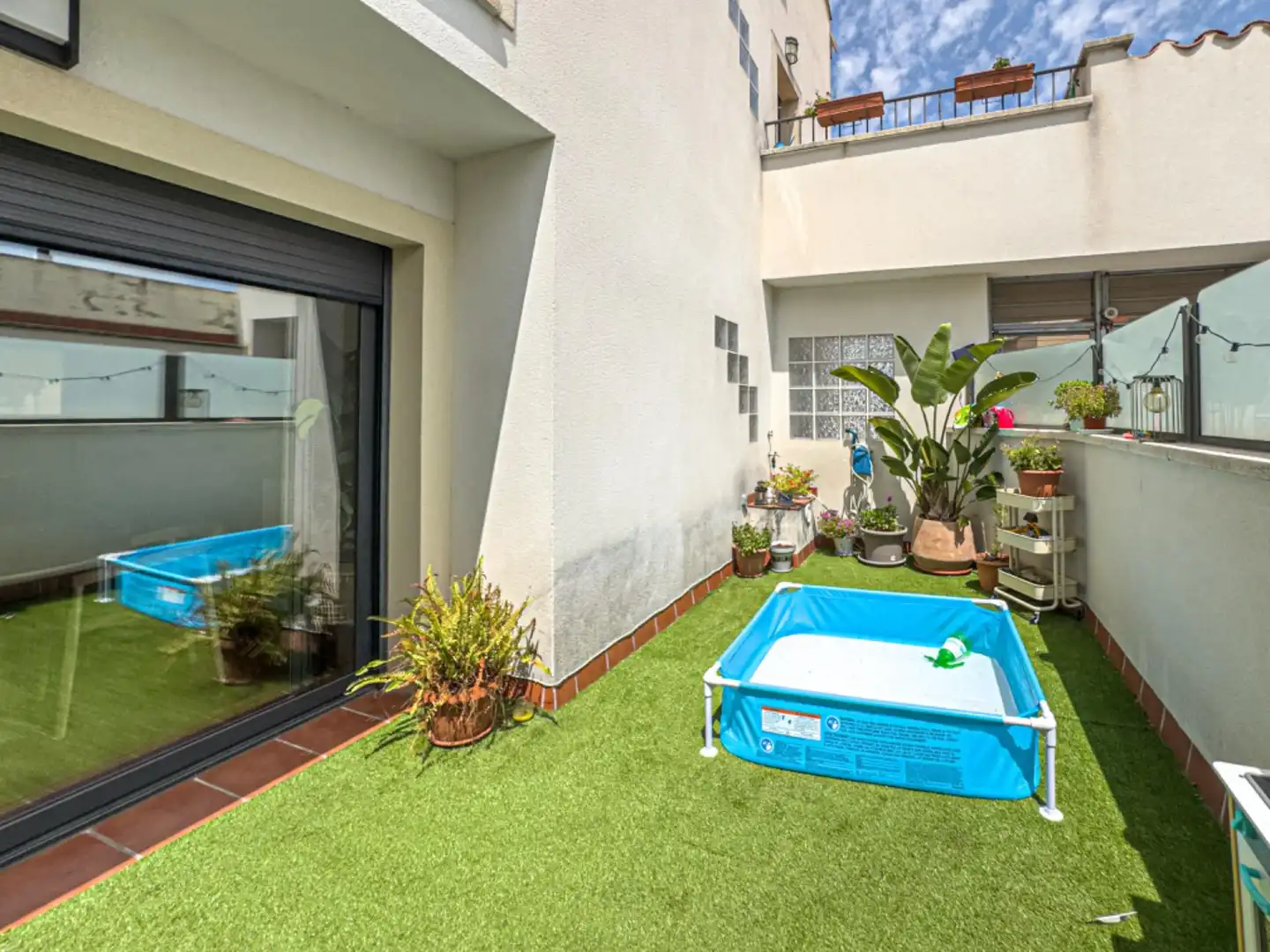 Terraza de Casa adosada en venta en Sant Pere de Ribes con Aire acondicionado, Calefacción y Parquet