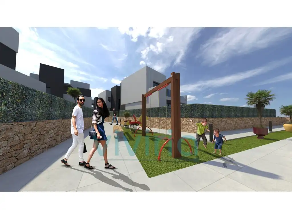 Vista exterior de Casa o xalet en venda en La Nucia amb Jardí privat