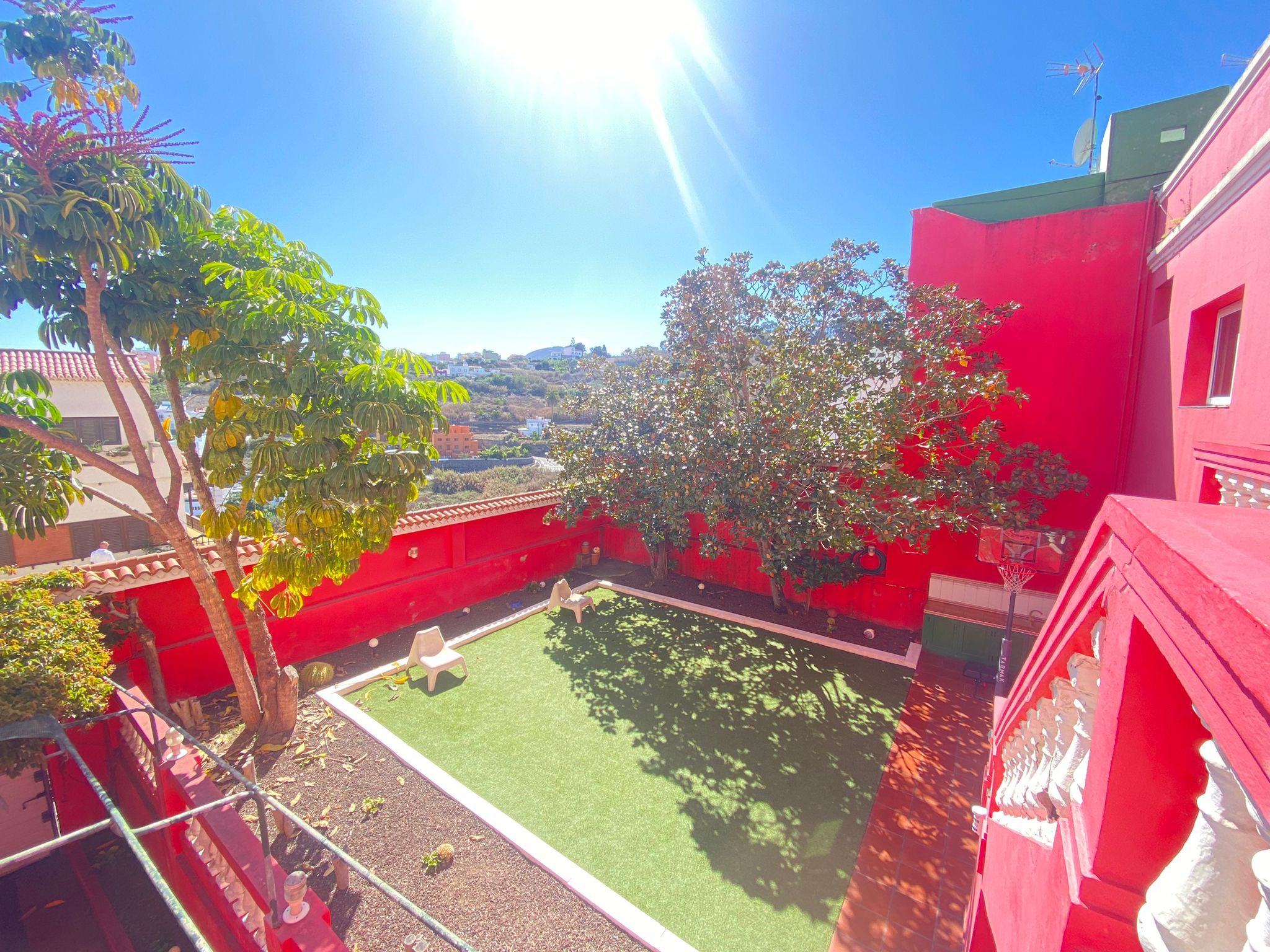 Jardín de Casa o chalet en venta en Moya (Las Palmas) con Jardín privado, Terraza y Amueblado