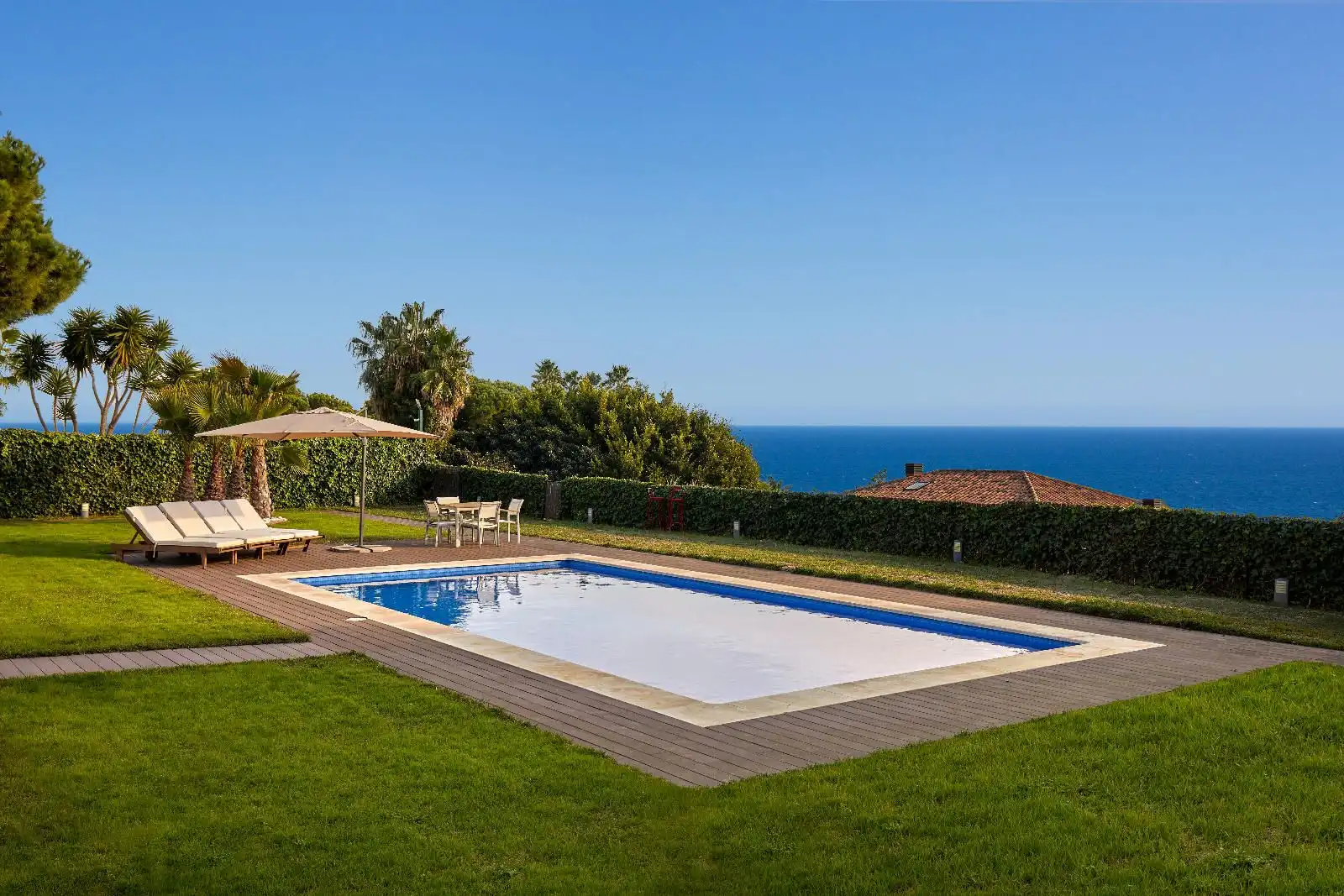 Piscina de Casa o chalet en venta en Sant Vicenç de Montalt con Aire acondicionado, Calefacción y Jardín privado