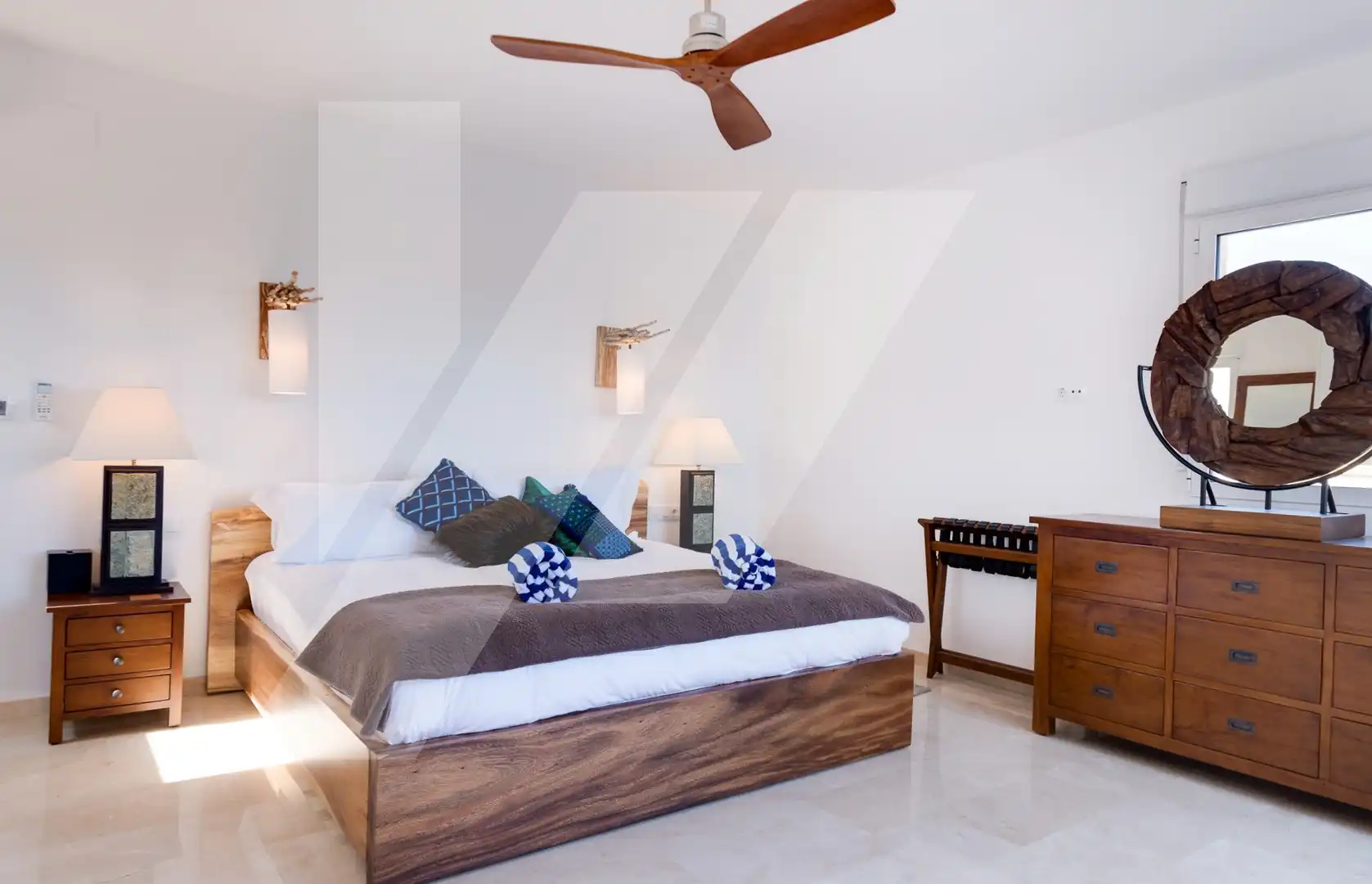 Bedroom of Houses for sale in Jávea / Xàbia  with Air Conditioner, Heating and Private garden