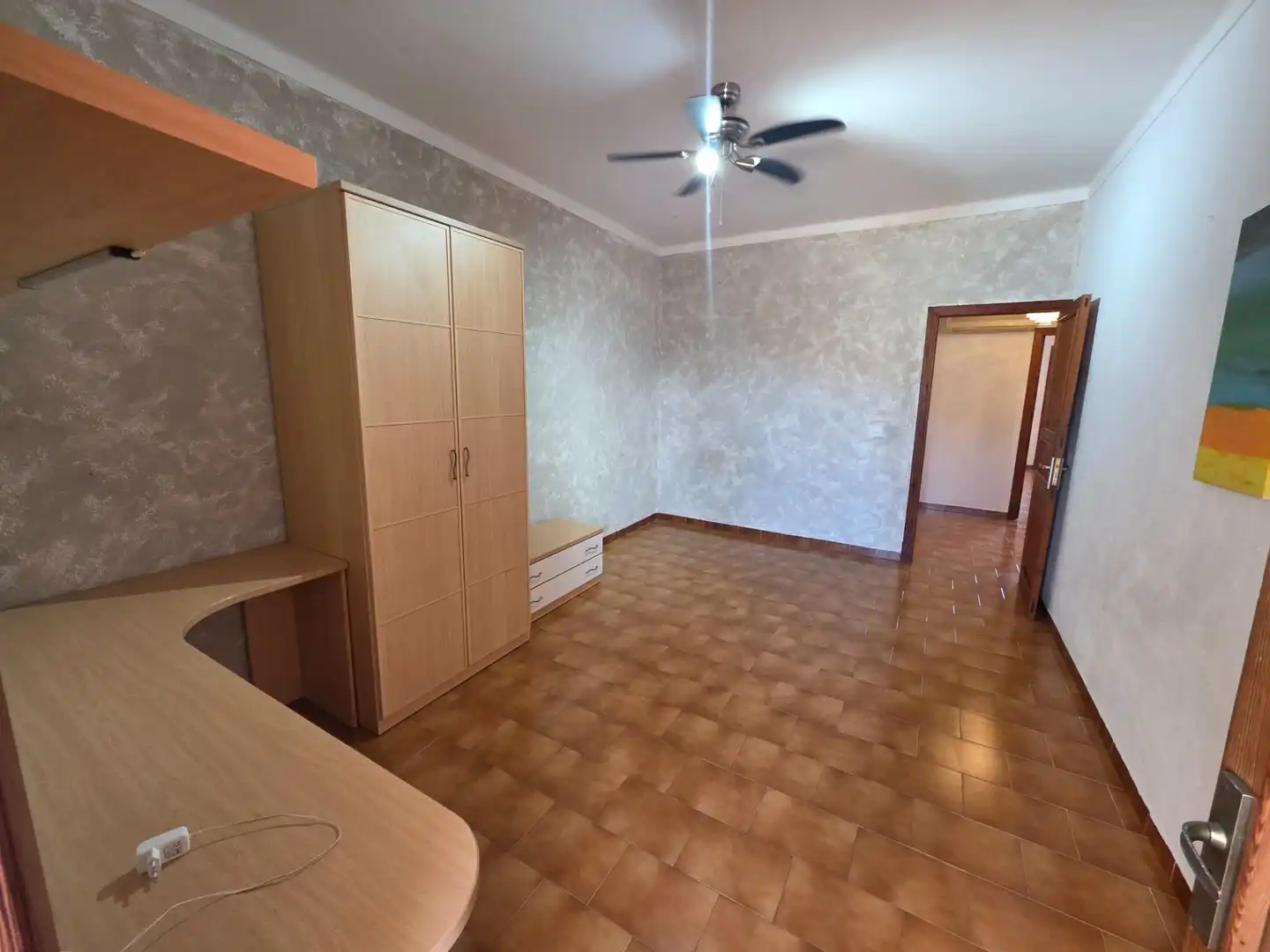 Schlafzimmer von Wohnung zur Miete in Binissalem mit Klimaanlage und Terrasse