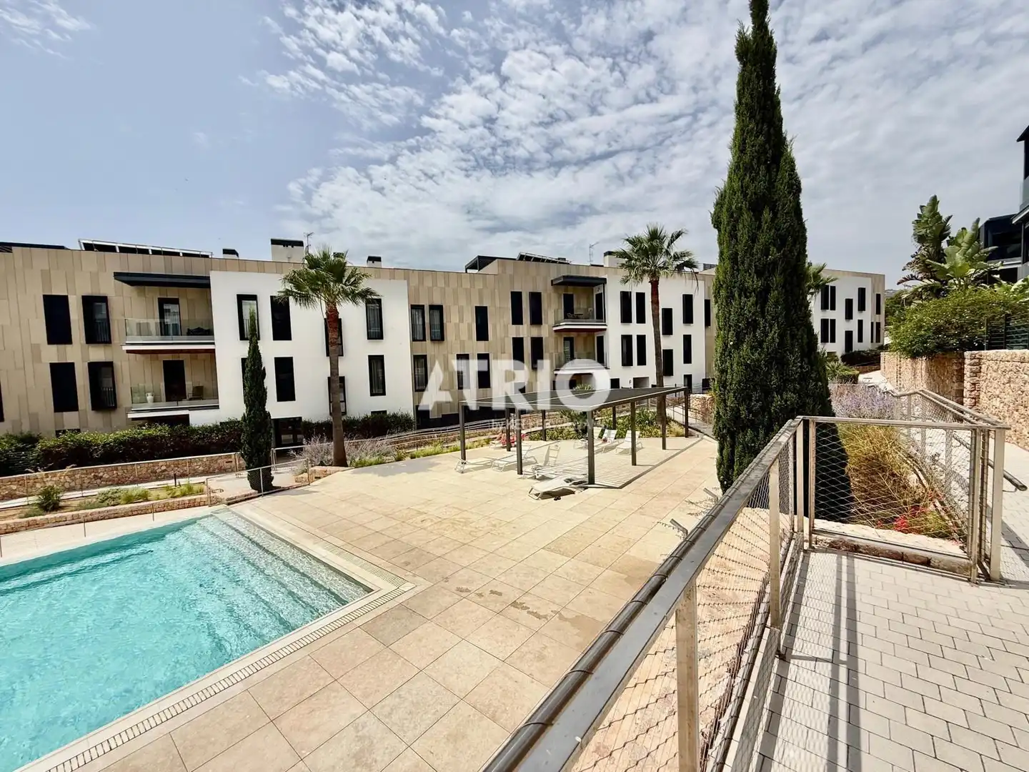 Vista exterior de Piso de alquiler en  Palma de Mallorca con Aire acondicionado, Jardín privado y Trastero