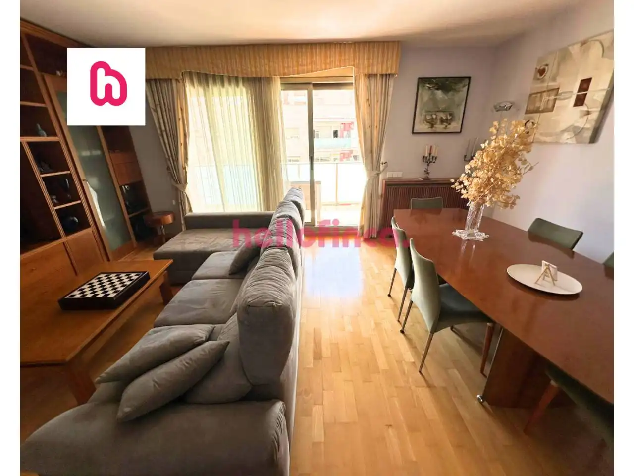 Wohnzimmer von Maisonette zum Verkauf in Badalona mit Heizung, Parkett und Terrasse