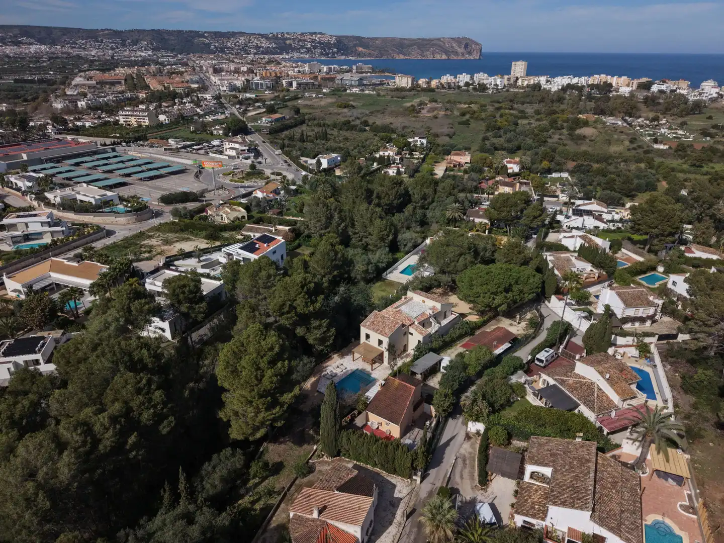 Exterior view of Houses for sale in Jávea / Xàbia  with Air Conditioner, Private garden and Terrace