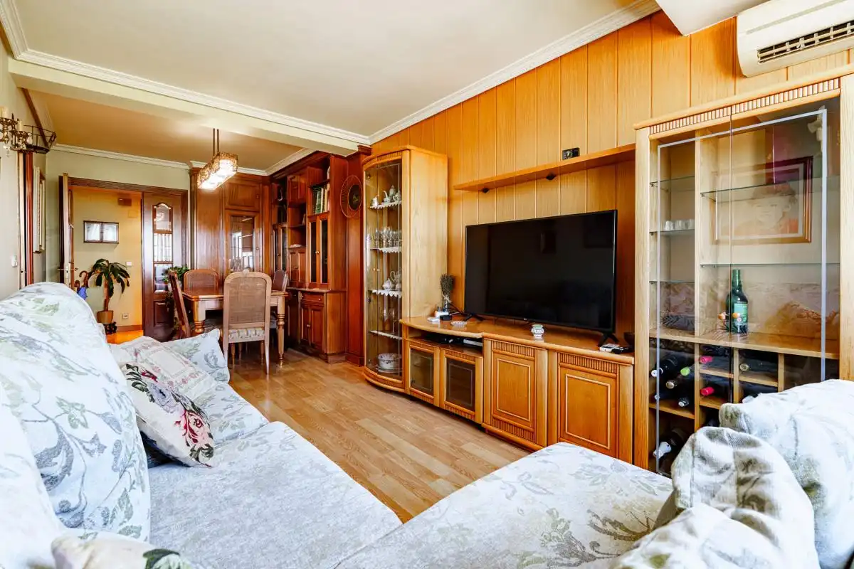Sala de estar de Piso en venta en Madrid con Aire acondicionado, Calefacción y Terraza