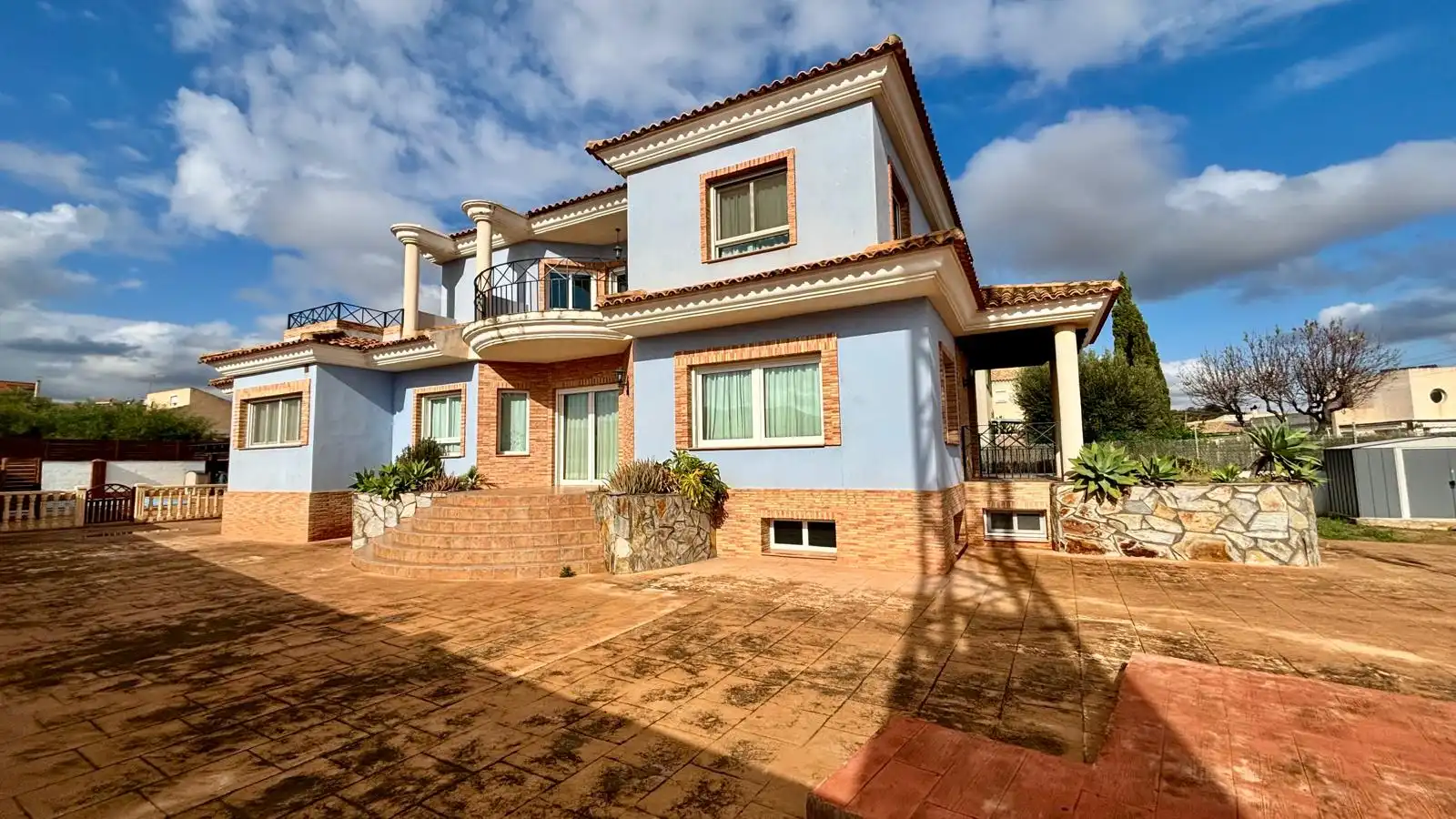 Vista exterior de Casa o chalet en venta en Cartagena con Calefacción, Jardín privado y Terraza