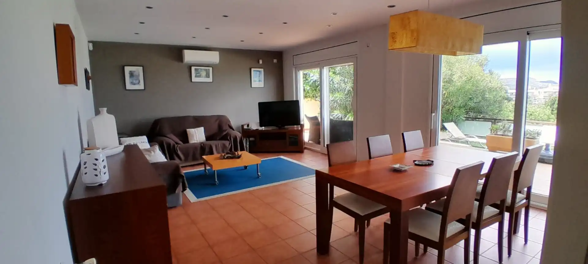 Living room of Houses for sale in Llançà  with Air Conditioner, Heating and Private garden