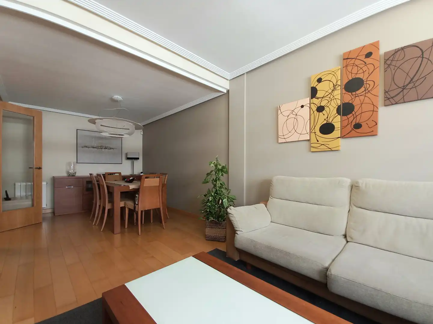 Sala de estar de Dúplex en venta en Burgos con Aire acondicionado, Calefacción y Terraza