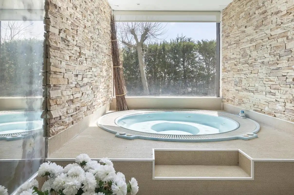 Piscina de Casa o xalet en venda en Valdemorillo amb Calefacció, Jardí privat i Terrassa