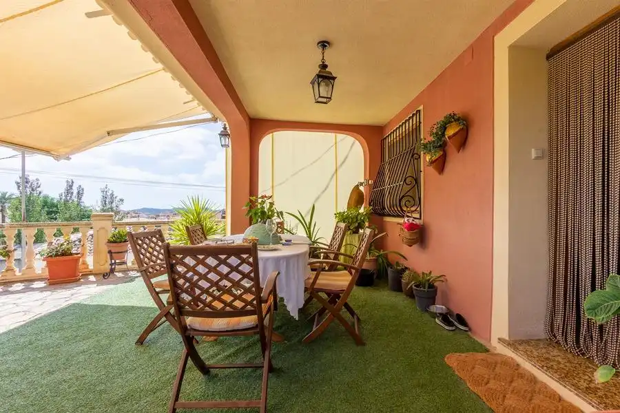 Terrassa de Casa o xalet en venda en Finestrat amb Jardí privat, Terrassa i Traster