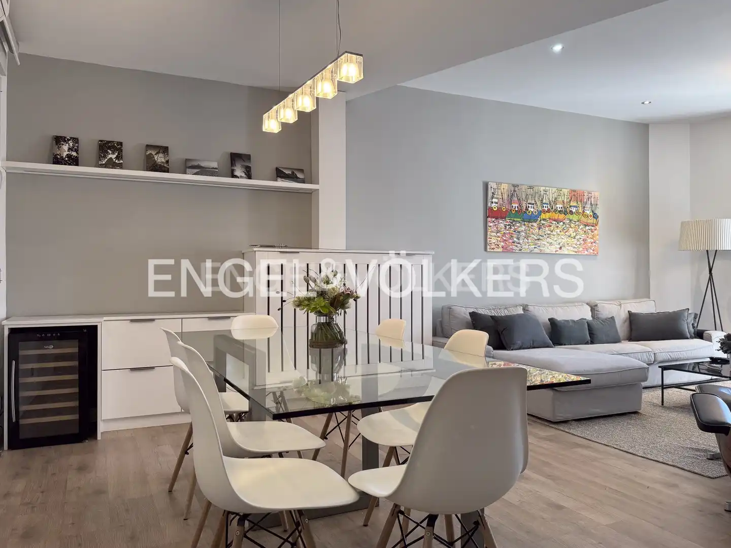 Comedor de Piso de alquiler en Madrid con Aire acondicionado, Calefacción y Amueblado
